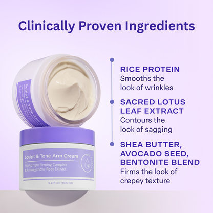 PurelyWise™ Sculpt & Tone Arm Cream